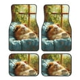 Noikeo Lazy Home Style Guinea Pig for 4Piece Floor Mats, Custom Fit
