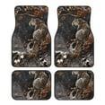 Noikeo Leopard On Tree Branch for 4Piece Floor Mats, Custom Fit Car