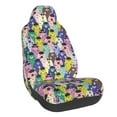 Noikeo Llamas Colorful for Automotive Seat Covers for Cars Trucks and SUVs, Universal Fit Anti