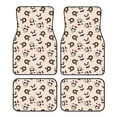 Noikeo Panda Ice Creams Donuts for 4Piece Floor Mats, Custom Fit Car