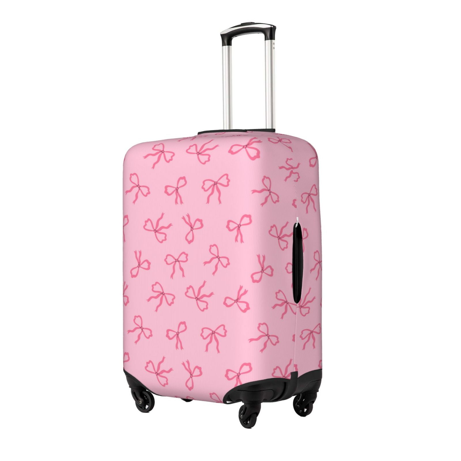 Beach Pink Pattern Print Luggage Cover Protector