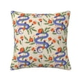 Noikeo Snake Pattern Decorative Throw Pillow Covers,Square Pillow