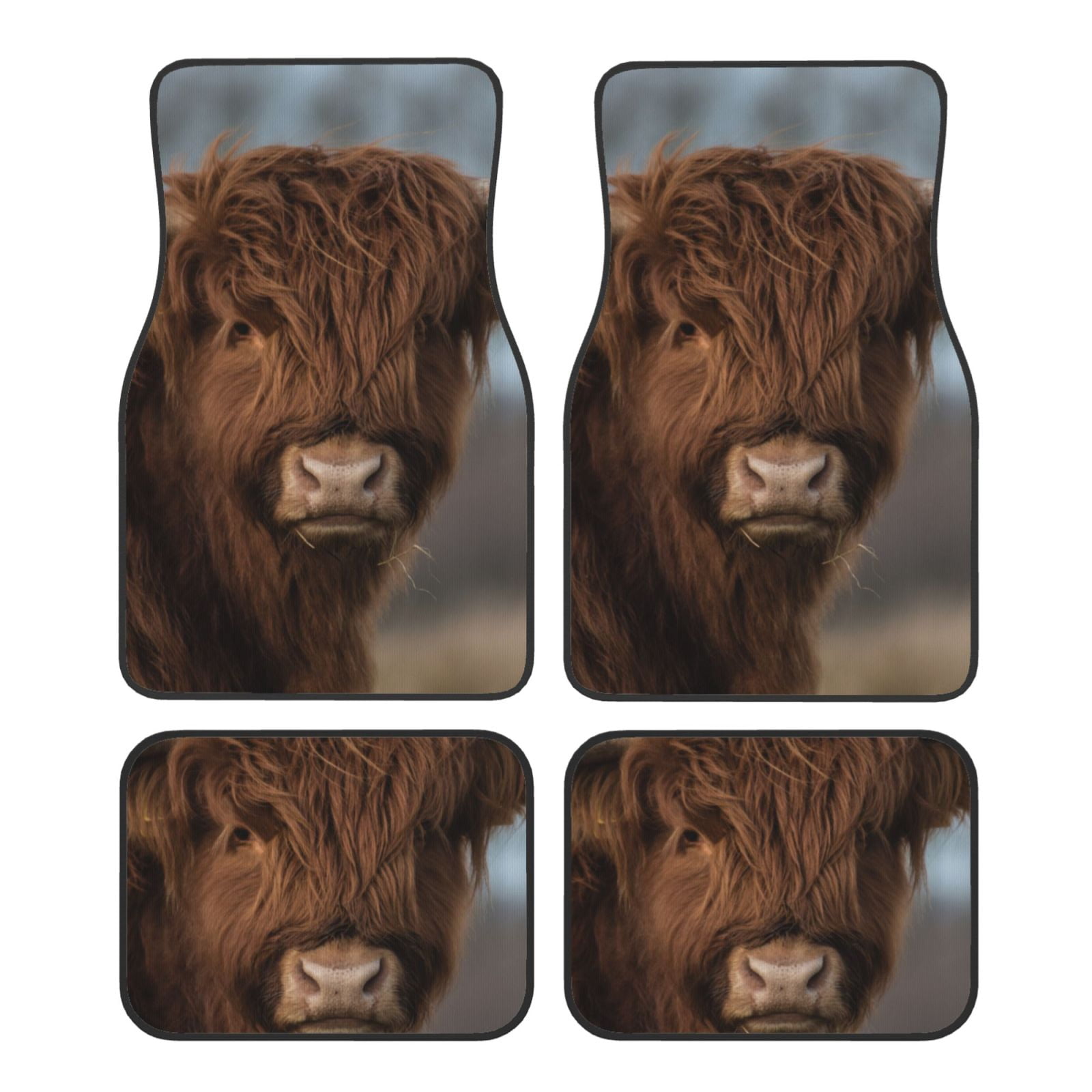 Noikeo Yak for 4Piece Floor Mats, Custom Fit Car Mats AllWeather Car