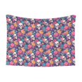 Noikeo colorful Skull flower daisy Pattern Waterproof Pet Blanket