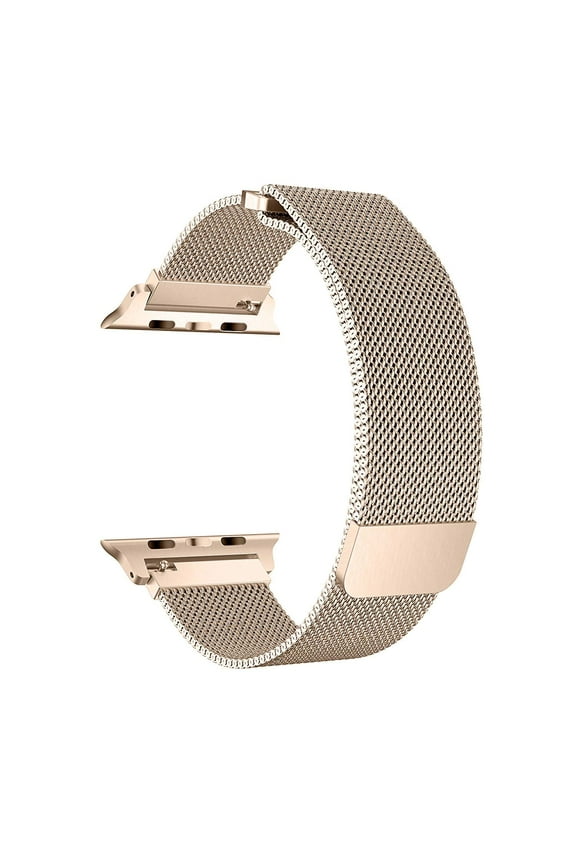 Apple Watch Band 42/44mm, Milanese Loop Replacement iWatch Band for Series SE 6 5 4 3 2 1 - Gold