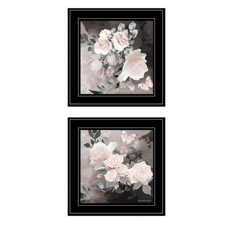 Noir Roses Collection by Bluebird Barn Print Wall Art Wood Multi-Color