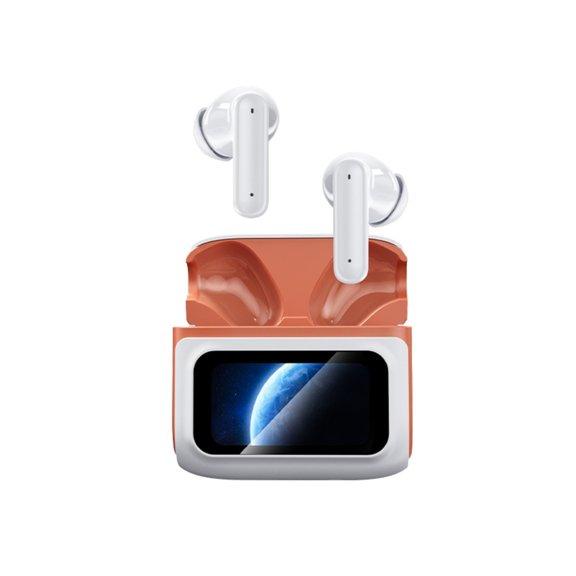 Noise Canceling Earbuds With Full Color Touchscreen For Music Calls And Translation