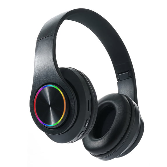 Noise Canceling Headphones Kids,Kid Headphones Bluetooth,High Value And High Craftsmanship Headset Bluetooth Headset Wireless for School(Black)