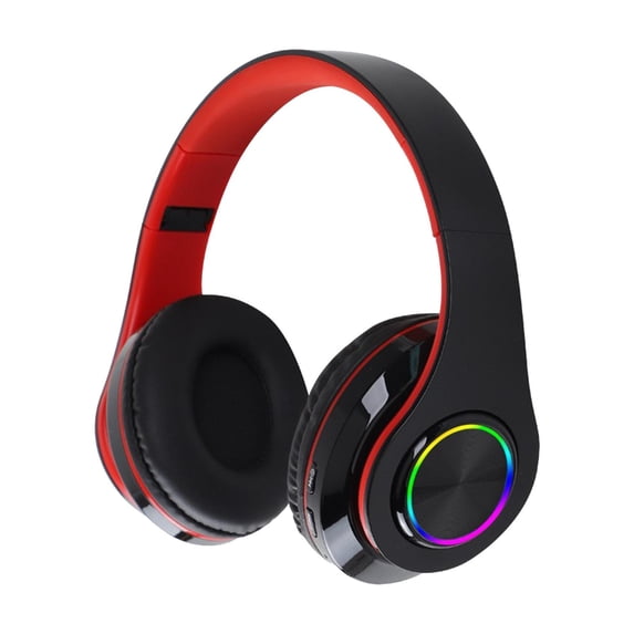 Noise Canceling Headphones Kids,Kid Headphones Bluetooth,High Value And High Craftsmanship Headset Bluetooth Headset Wireless for School(Wine)