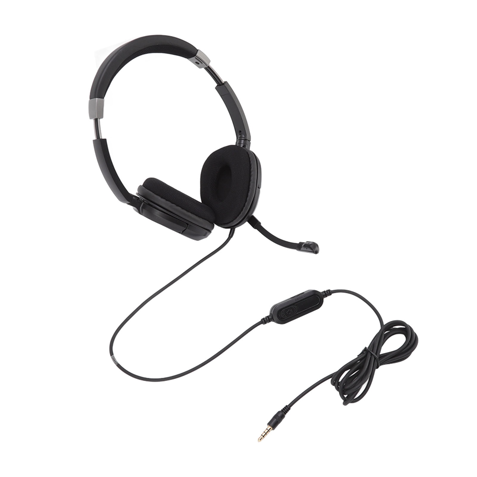 Noise Canceling Wired Headset, Professiona Call Center Headset With