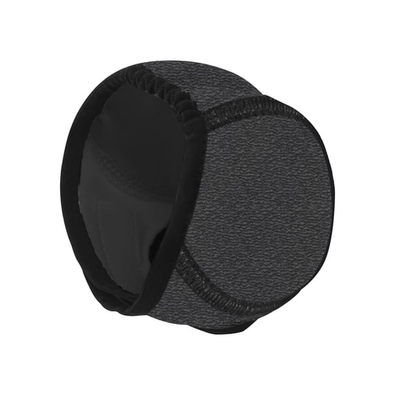 Noise Cancelling Ear Wrap, Dog No Shake Ear Muffs Noise Protection Firework Thunder Vacuum, Comfortable Quiet Dogs Calming Hoodie, Adjustable for Grooming Bathing & Swimming(L,Gray)