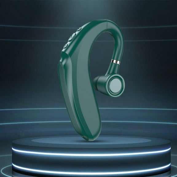 Noise Cancelling Earbuds,Bluetooth Conduction Headphones Open Ear Headphones Bluetooth 5.0 Sports Wireless Earphones with Built-in Mic,Sweat Headset,Green