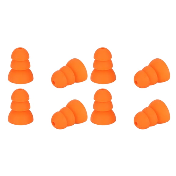 Noise Cancelling Headphones Silicone Eartips, 8pcs Replacement Eartips for Inner Hole 2.0mm-3.5mm Earbud for Se846