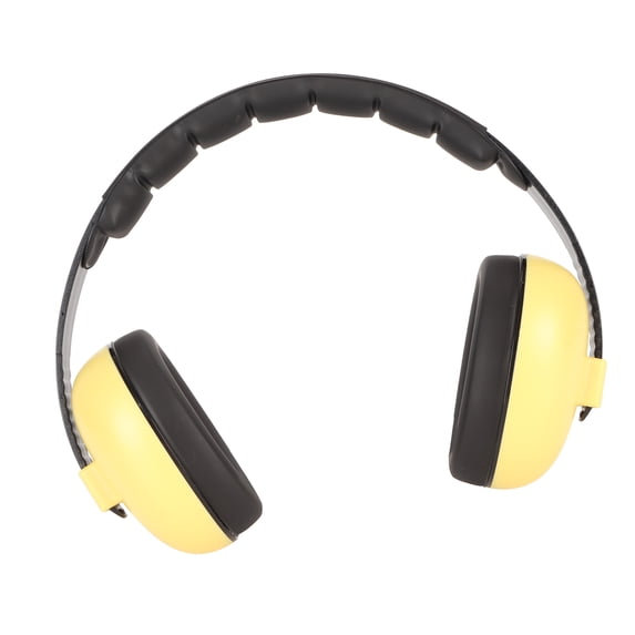 Noise Cancelling Kids Ear Protection Earmuffs Baby Hearing Protection Headphones for Football Game Concerts Yellow 23x18x7 inches / 58.4x45.7x17.8 cm 1 Pack Safety Shield