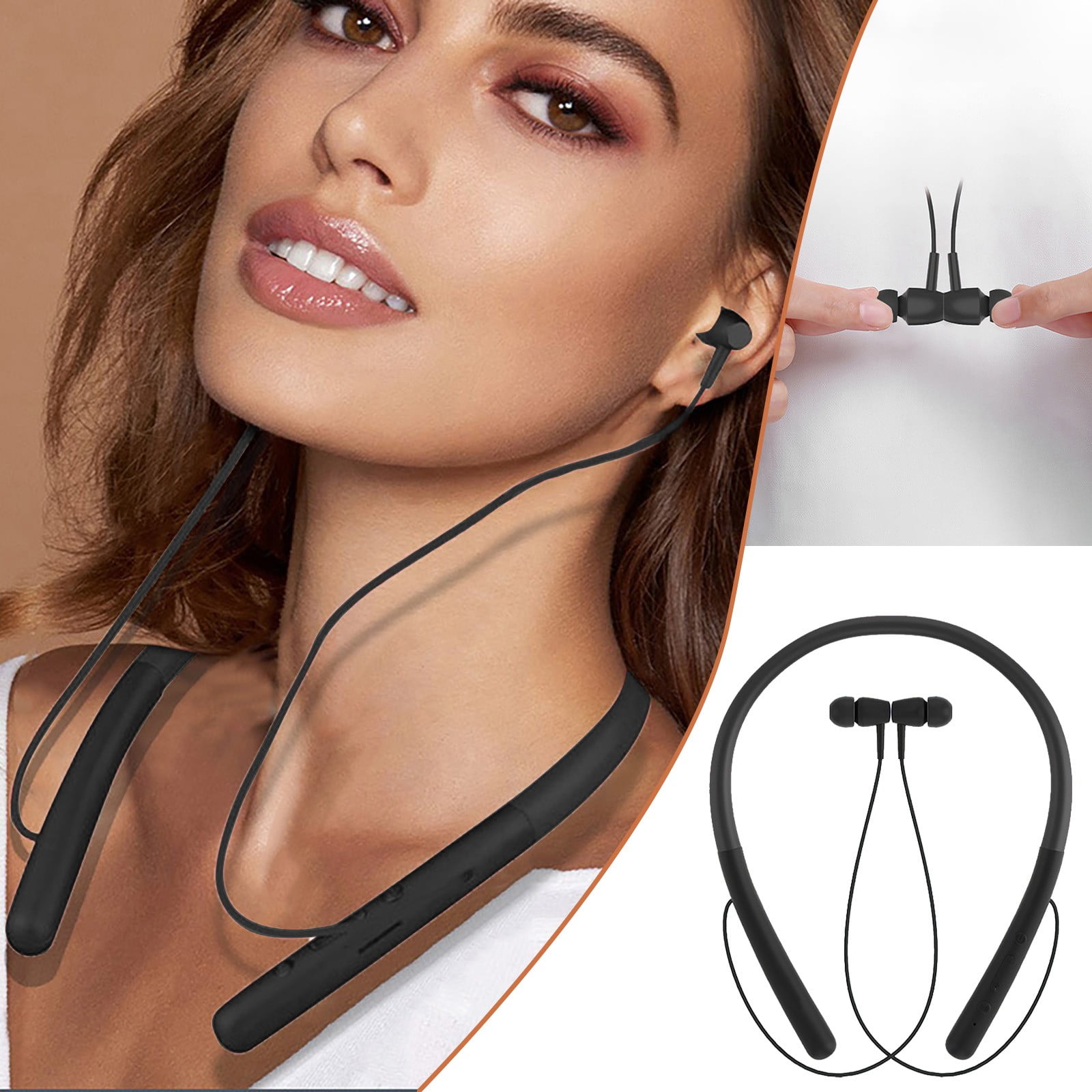 Noise Cancelling Stereo Earphones With Mic For Workout Running Driving 