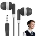 thumbnail image 1 of Noise Cancelling Wireless Headphones with Wired 3.5mm Option, Colorful In-Ear Earbuds for Mobile, Tablet, Laptop, Hi-Fi Stereo Sound for Music, Work & Travel, 1 of 7