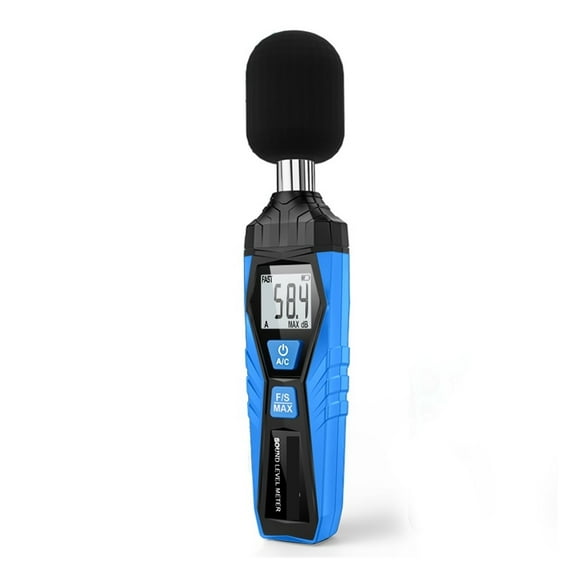 Noise Decibel Meter, Digital Sound Level Meter DB Measuring Instrument 30-130dB Portable Noise Decibel Monitor
--------
with Fast Response Speed