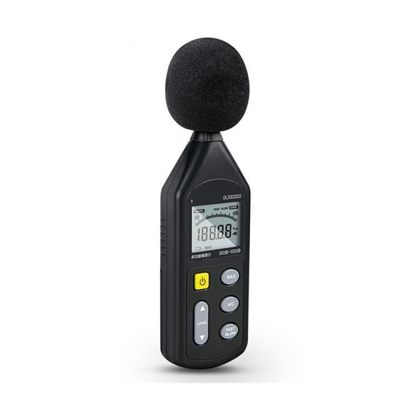 Noise Decibel Meter, Digital Sound Level Meter Noise Decibel Measuring Meter LCD Color Screen Range From 30-130dB USB Data Connection
--------
with Fast Response Speed