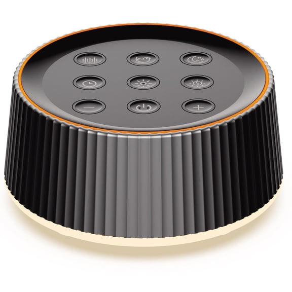 Noise Machine, White Noise Machine for Sleeping Baby & Adults 26 Soothing Sounds, 8 Night Light Colors, Tap Control, Memory & Timer, Portable Sound Machine for Nursery, Bedroom & Travel