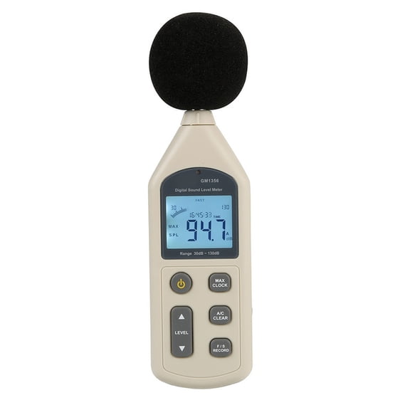 Noise Meter LCD Digital Noise Meter Portable Precision Decibel Meter Sound Level Noise Volume Tester ,Portable