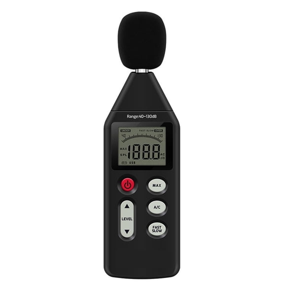 Noise Meter Measuring Sound Decibel Meter Noise Tester High-precision Detection Volume Meter ,Portable