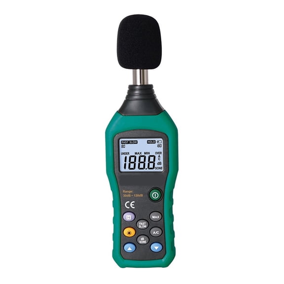 Noise Meter Noise Tester Noise Tester Sound Measuring Meter Sound Level Meter ,Easy to Operate