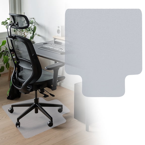 Noise Reducing Carpet Pad for Floor Soundproofing, Easy Glide Office Chair Mat for Hardwood Floors with Strong Resistant Protection, Stay in Place Computer Mat for Rolling Work Chairs