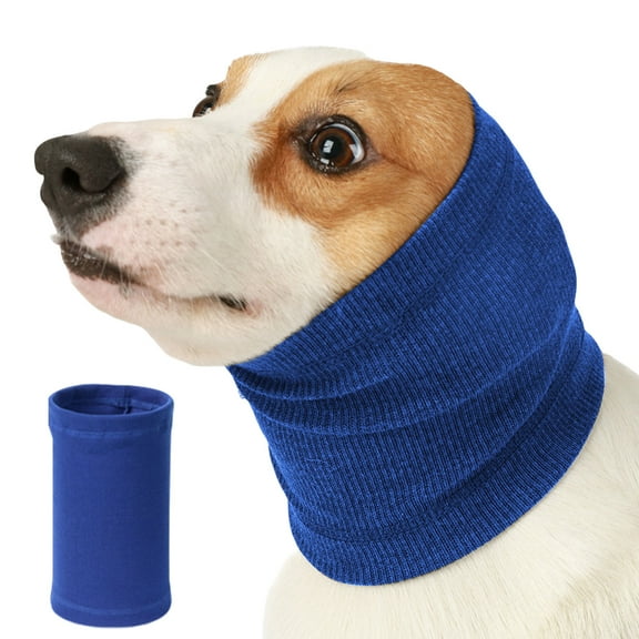 Noise Reducing Dog Ear Wrap Soft and Elastic Pet Ear Protections for Stress and Grooming
