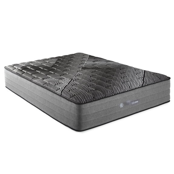 Noise - Reducing Sleep Solution - 14" Pure Ice Mattress with Perimeter Edge Coils for Longer Sleep