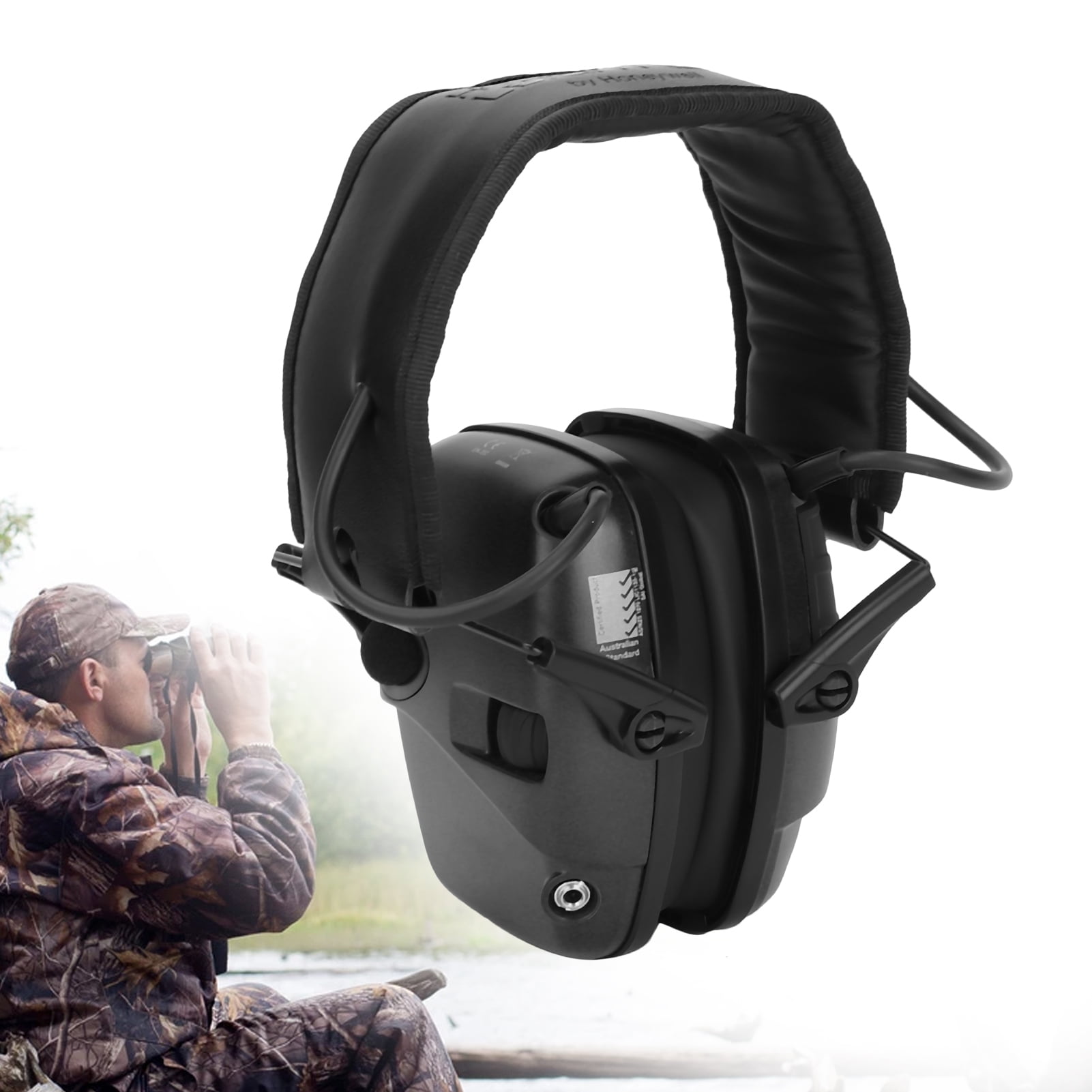 Noise Reduction Ear Muffs, Foldable Shooters Hearing Protection