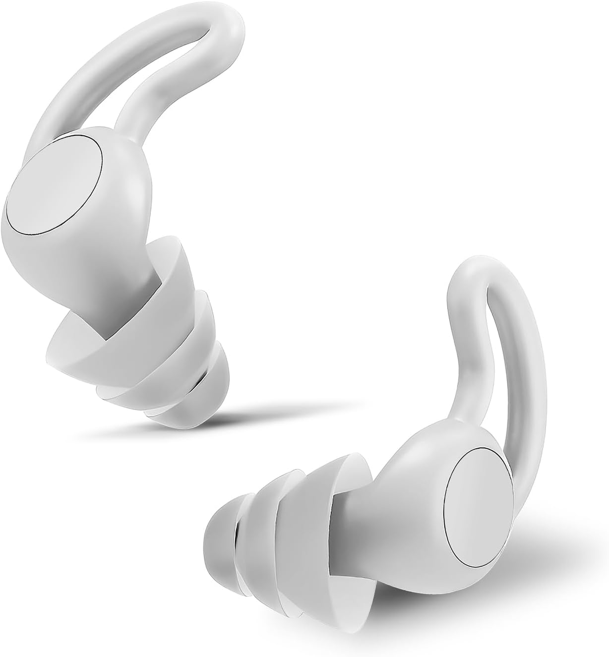Noise Reduction Ear Plugs Nrr 40Db Ultra Comfortable Silicone Reusable Ear Plugs For Sleeping Snoring Swimming Studying Concerts Noise Cancelling And Hearing Protection Grey Walmart