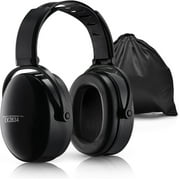 Noise Reduction Safety Ear Muffs, SNR 31dB Hearing Protection Earmuffs, Adjustable Noise Cancelling Headphones for Shooting Gun Range Mowing Construction Woodwork Adult Kids