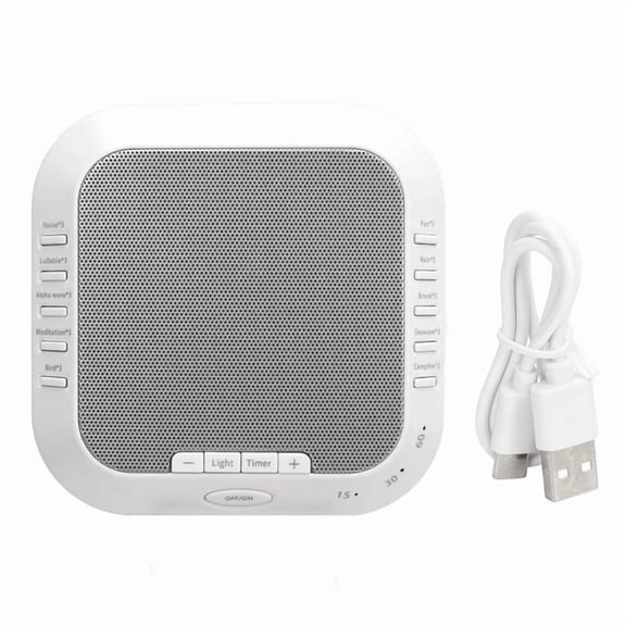 Noise Sound Machine with Night Light 28 Soothing Sounds with Volume Control Noise Reduction Portable for Baby Adults