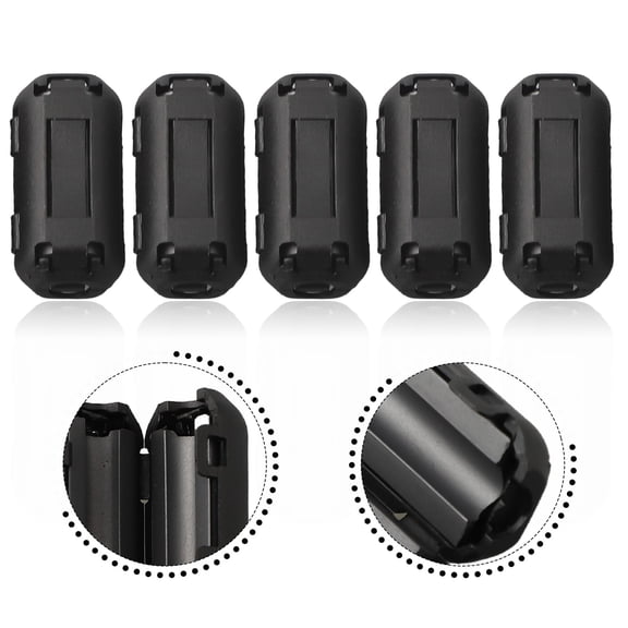 Noise Suppressor Filter Ring For 5Mm Cables Ferrite Core Rfi Clip For Clearer Signals In Usb And Audio Devices