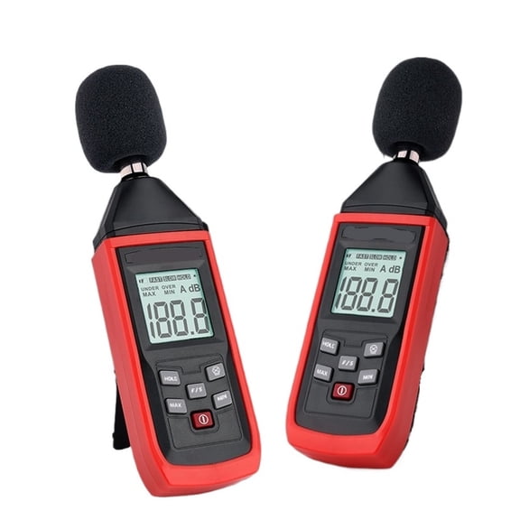 Noise Tester Decibel Digital Sound Level Meter Monitor Backlight Volume Measuring Tool Monitoring ,Feature Packed