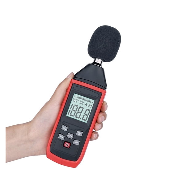 Noise Tester Decibel Digital Sound Level Meter Monitor W/ Backlight Decibel Meter ,Feature Packed