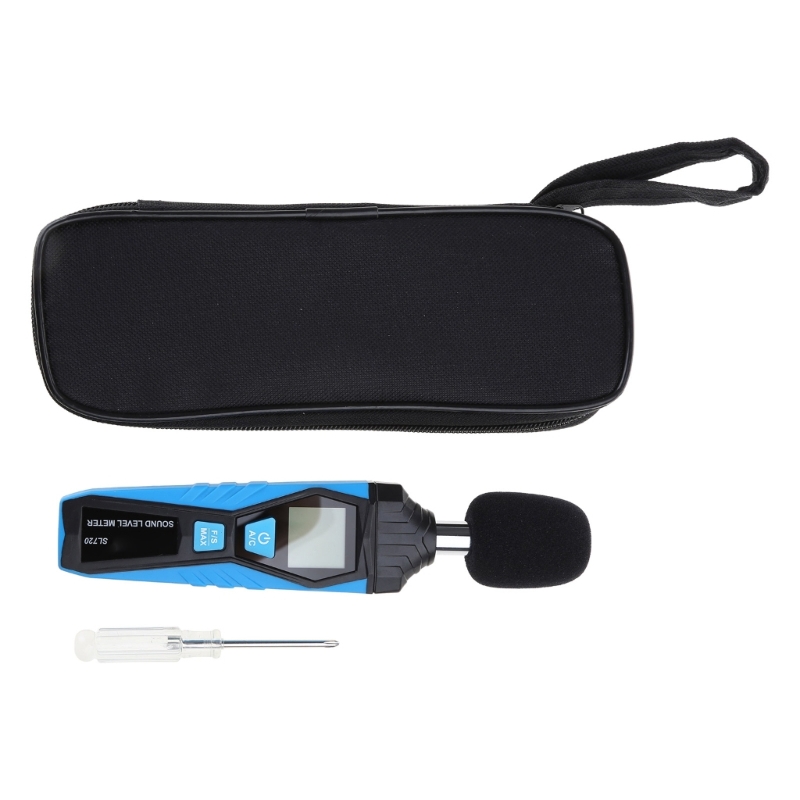 Noise Tester Sound Detector Decible Monitor 30-130dB Audio Measuring ...