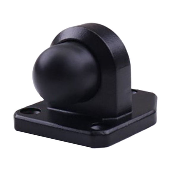 Noise reduction door stopper for bedroom and bathroom made of stainless steel