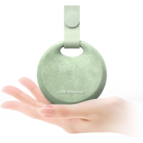 Noise wave sleep soother - 30+ natural sounds, portable travel noise maker, 36-hour rechargeable battery, 10 volume levels and 4 timers, suitable for babies and adults