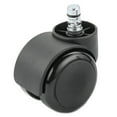 thumbnail image 1 of "Noiseless Duet Casters, Polyurethane, R Stem, 110 Lbs/caster, 5/set | Bundle of 5 Sets", 1 of 3