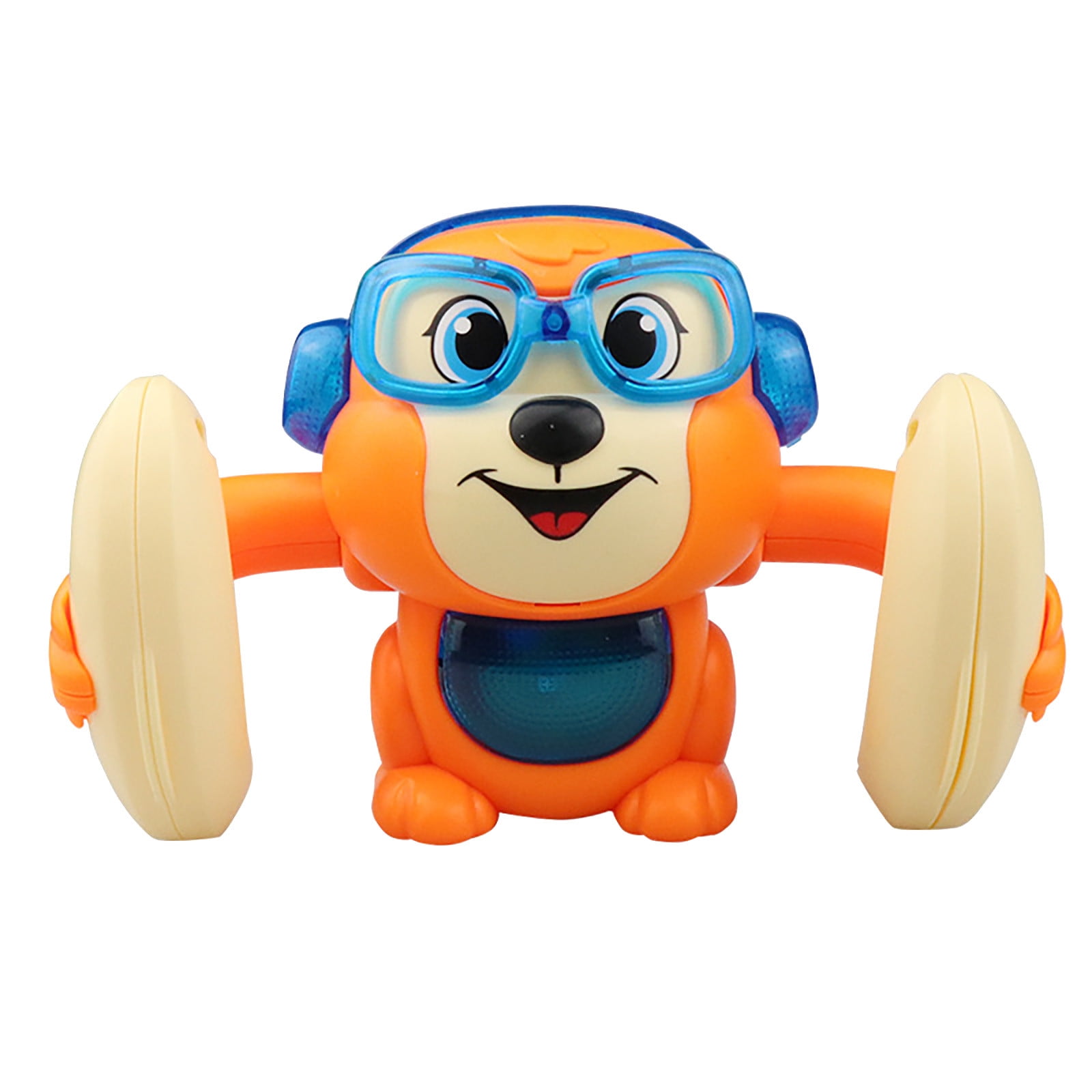 Noisemakers Toys, Flipping Dancing Toy Rolling Monkey, Voice Control