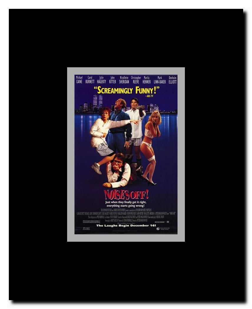 Noises Off Framed Movie Poster