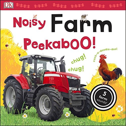 Pre-Owned Noisy Farm Peekaboo!: 5 Farm Sounds! (Board book) 1465438203 9781465438201
