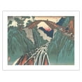 thumbnail image 1 of Nojiri Station - from Sixty-nine Stations of Kiso Road - Vintage Japanese Ukiyo-e Woodblock Print by Hiroshige, Eisen c.1800s - Bamboo Fine Art 290gsm Paper (Unframed) 17x22in, 1 of 4
