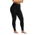 thumbnail image 1 of Nokdvo Yoga Pants Women with Pockets Yoga Trendy Soft Stretch High Waisted Pants Workout Fall Winter Solid Color Yoga Pants Xl-5xl,Black 2XL, 1 of 3