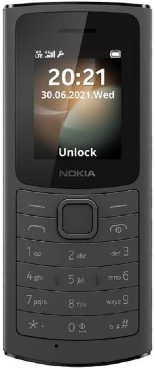 Nokia 110 4G , GSM Unlocked Mobile Phone , Volte , Black