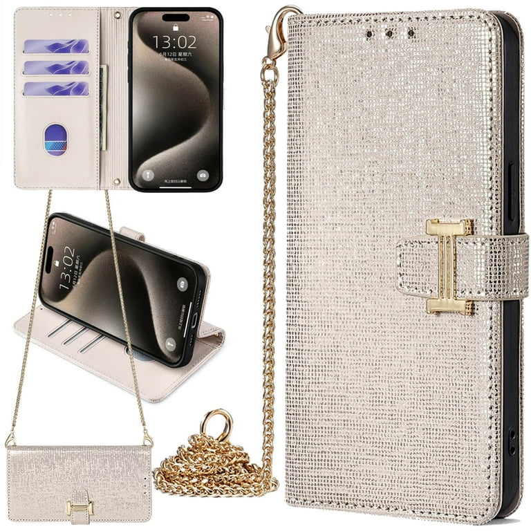 Wallet Case For Nokia G42 & G310 5G - RFID Blocking, Card Slots, Kickstand, Rose Embossed Flip Cover With Screen Protector (Pink)