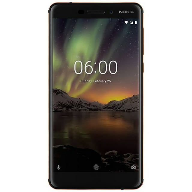 Nokia 6.1 32GB Unlocked Smartphone, Black