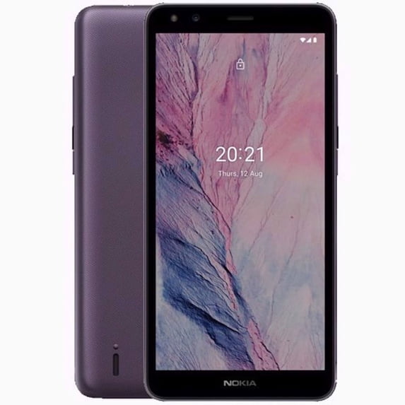 Nokia C01 Plus DUAL SIM 16GB ROM + 1GB RAM (GSM Only | No CDMA) Factory Unlocked 4G/LTE Smartphone (Purple) - International Version