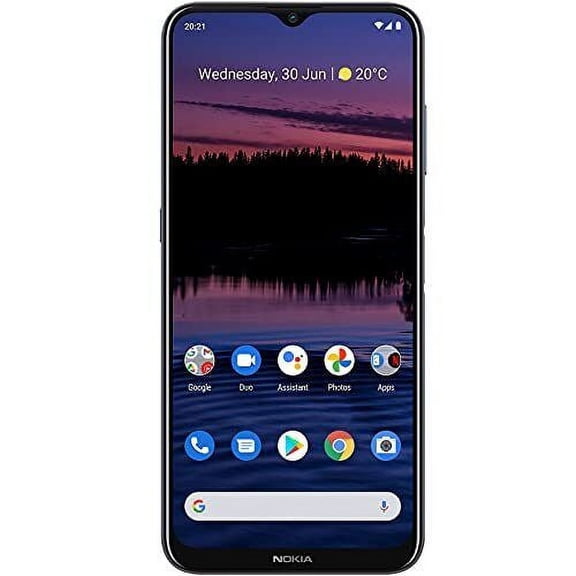 Nokia G20 | Android 11 | Unlocked Smartphone | 3-Day Battery | Dual SIM | US Version | 4/128GB | 6.52-Inch Screen | 48MP Quad Camera | Polar Night